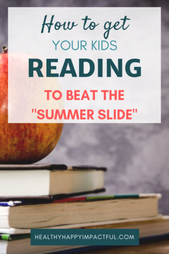 Get your kids reading this summer to beat the "summer slide." Ideas and activities to give children more motivation to read books. Awesome and fun ways to learn this summer! #learning