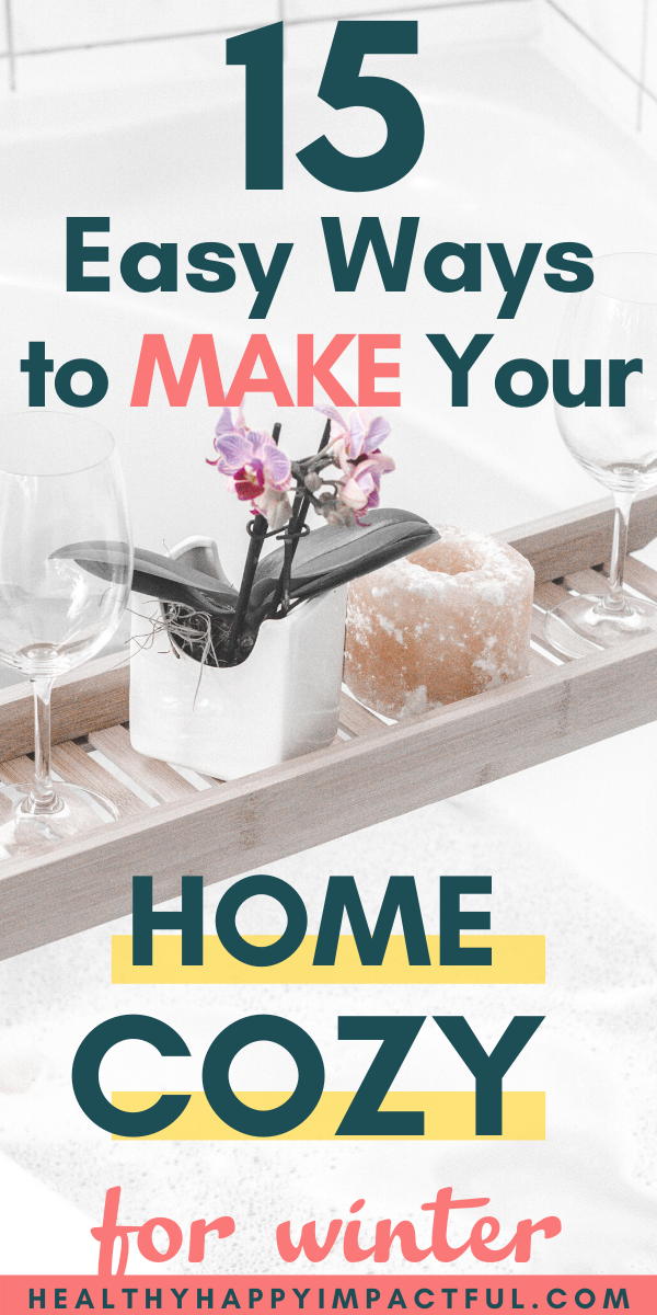 make your home cozy pin