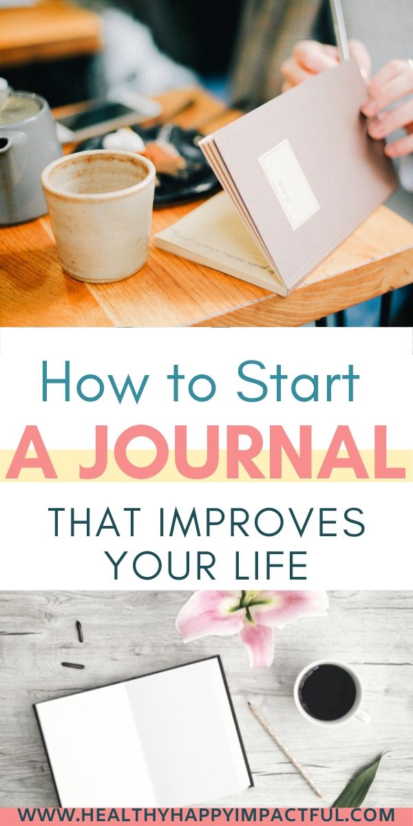 How to start a journal for beginners; journaling materials