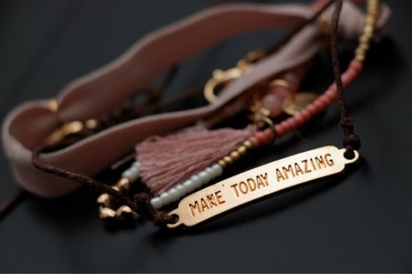 how to motivate yourself and make today amazing bracelet