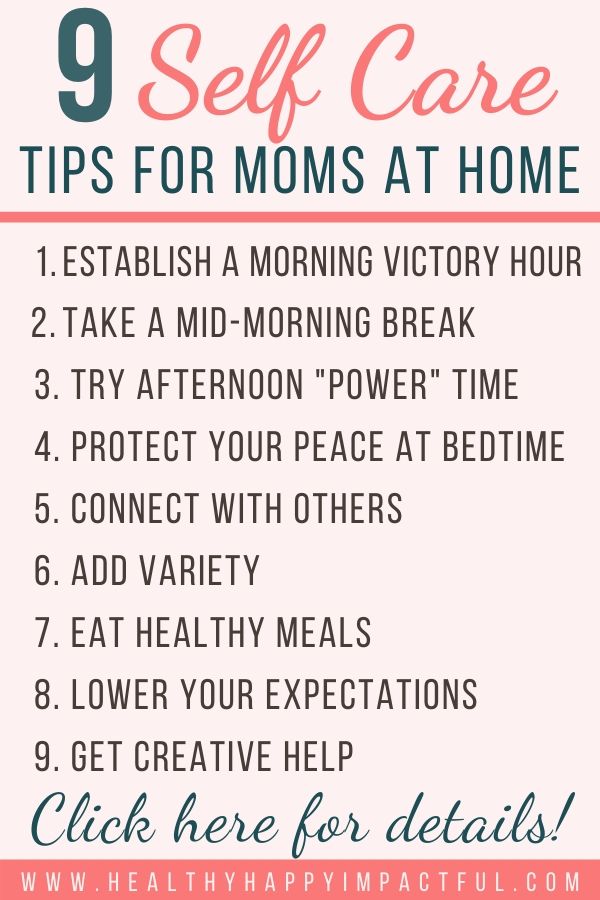 Self Care For Moms A How To Guide To Restore Your Sanity 