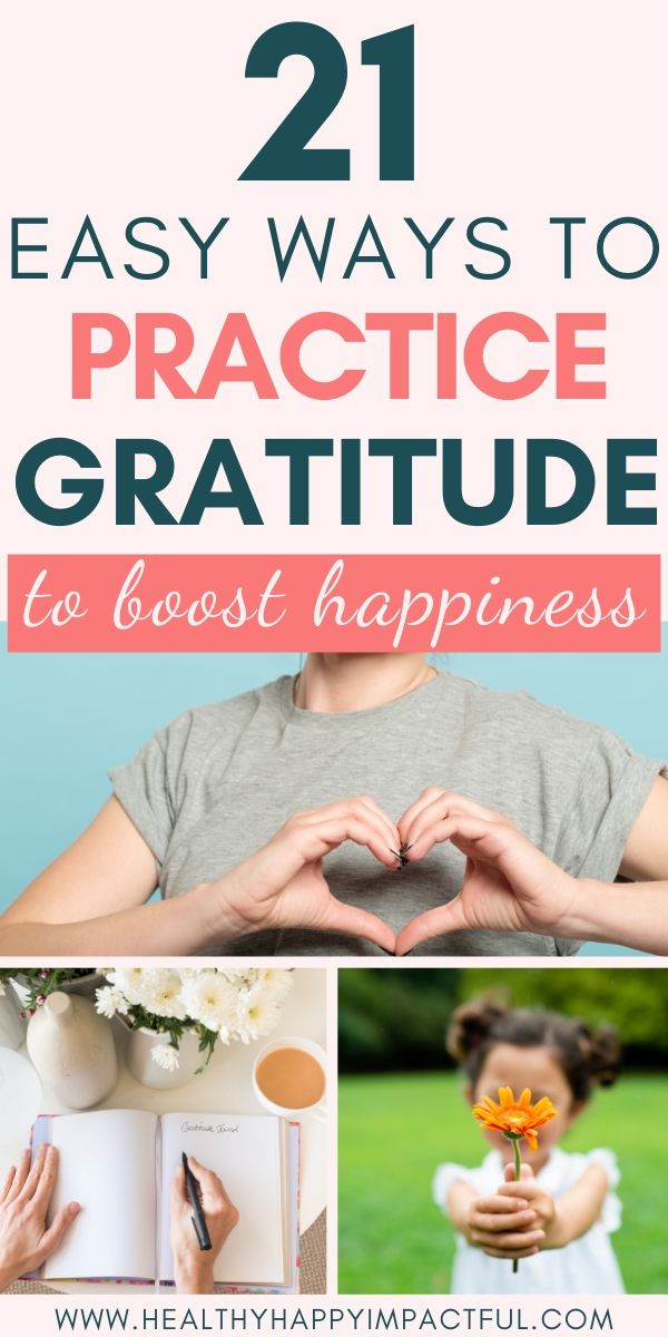 How to practice gratitude pin