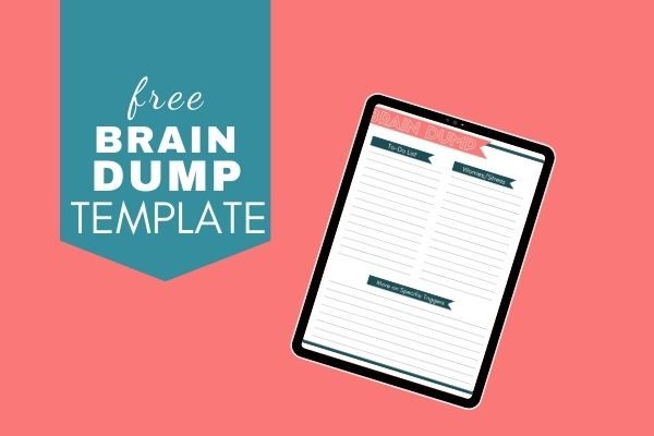 free brain dump template