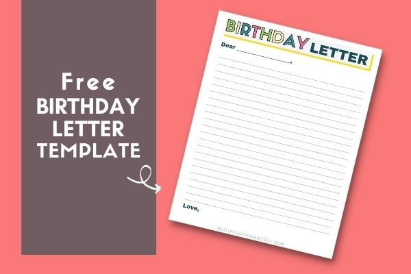 unique happy birthday letter pdf