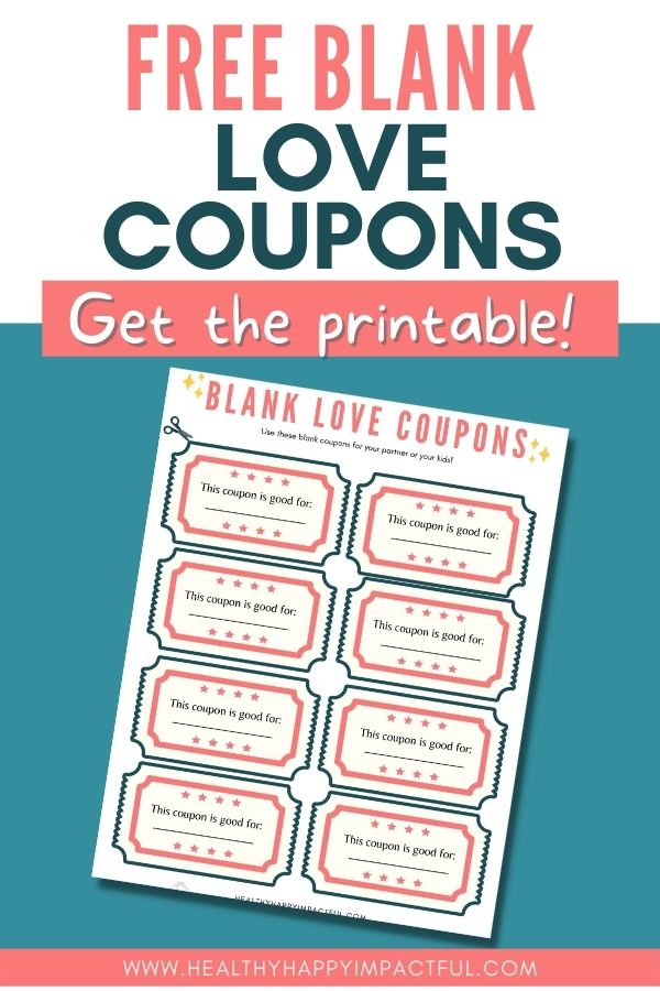 free printable love coupons pin