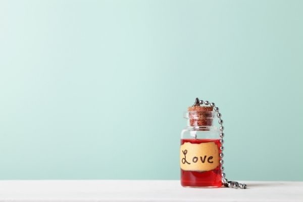 unique love gifts for him: love potion