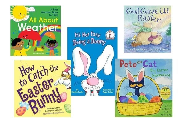 Easter books for boys baskets amazon