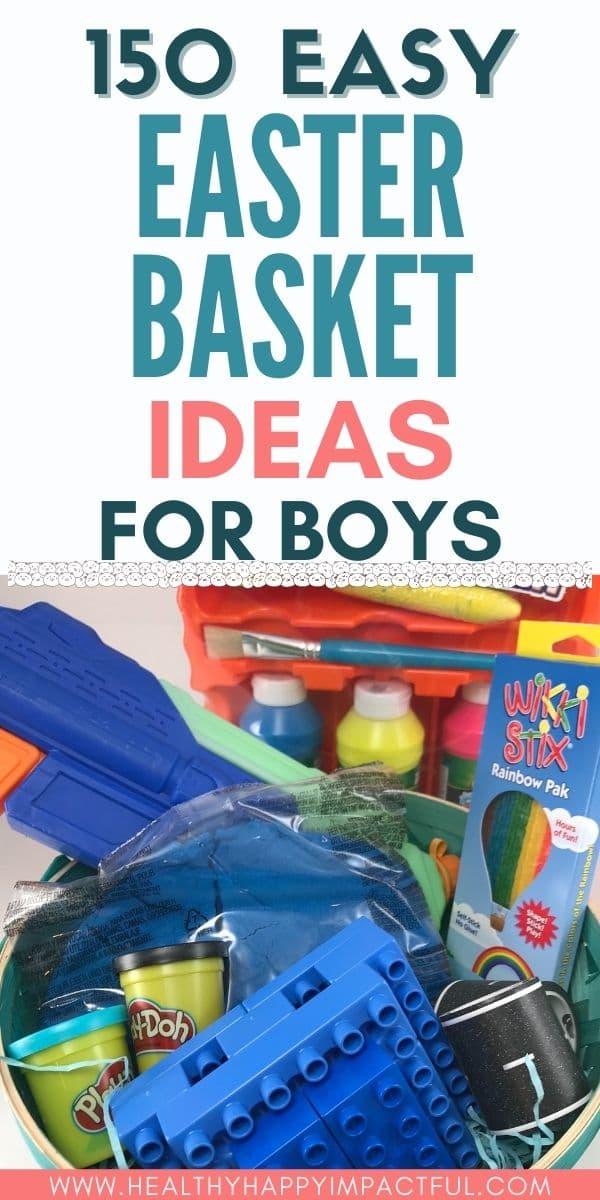 The best Easter basket ideas for boys , 9 year old boy, 8 year old, 4 year old pin in 2024