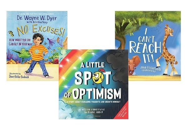 Best books on growth mindset: No excuses, A little spot of optimism, I can't Reach It