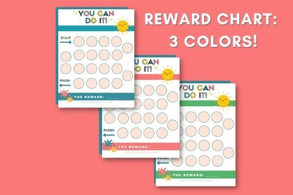 Reward chart system kids 4 year old