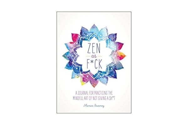 Personal development books for women: Zen a F*ck journal