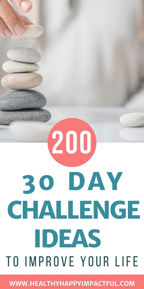 30 Thirty Day Challenge Ideas - The Amazing Adventures of Me