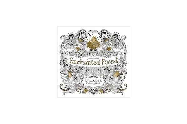 Enchanted Forest: Meditation books, coloring books