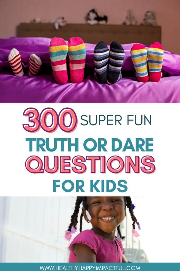 300 Good Kid Dares & Truth or Dare Questions For Kids (Free Game)