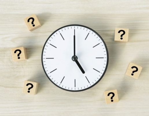 The best rapid fire questions for friends and family, clock with marks around it