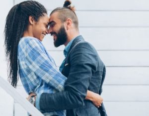 love couples challenges for a better relationship: couple embracing