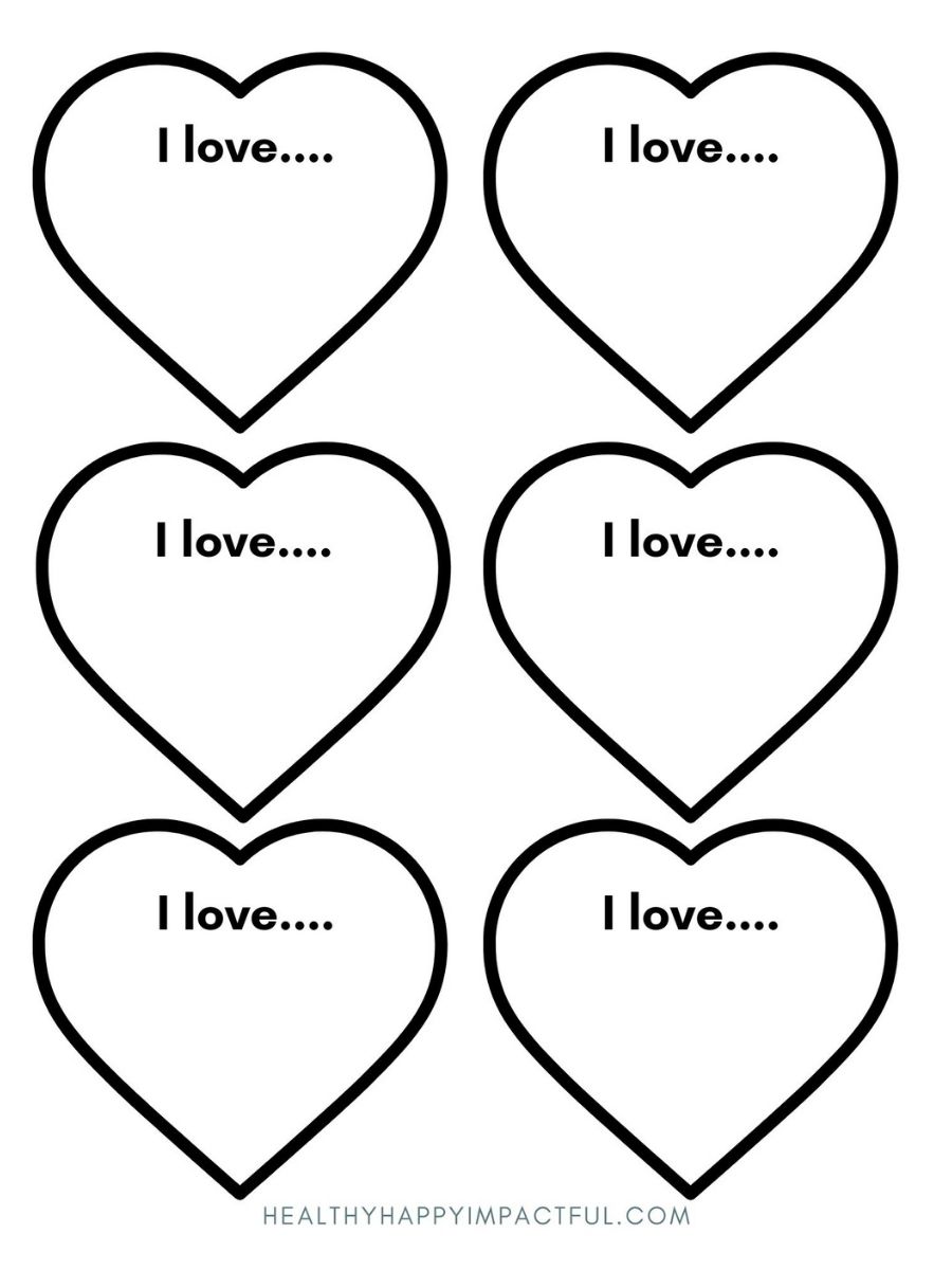 Free Heart Template Printables to Share Kindness Today (2025)