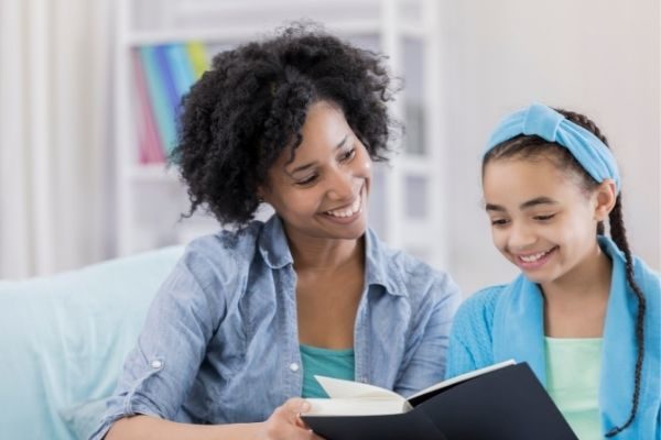 Do a unique book club for Mother's Day things to do at home