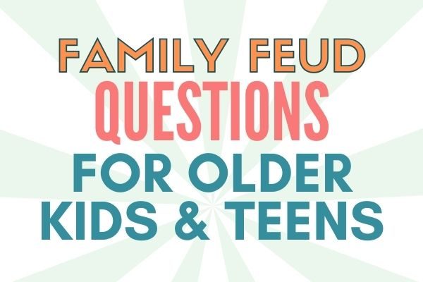 kid family feud questions and answers for teens in youth group