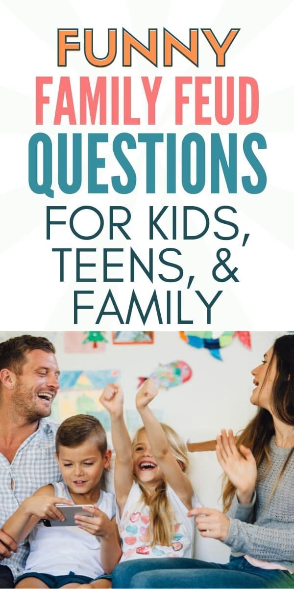 funny family feud questions and family fortunes that are clean and kid friendly