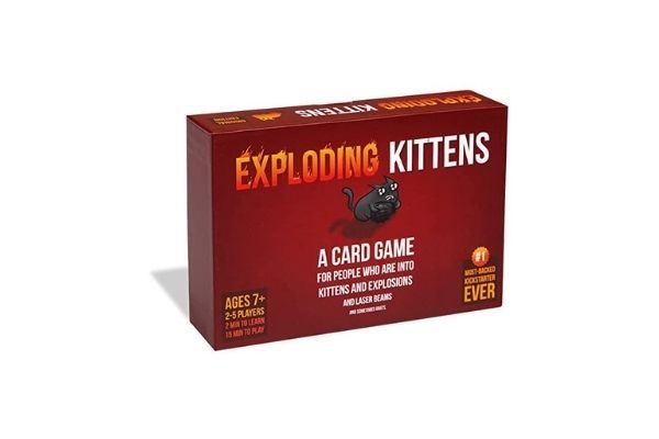 Exploding Kittens card game ideas for family night