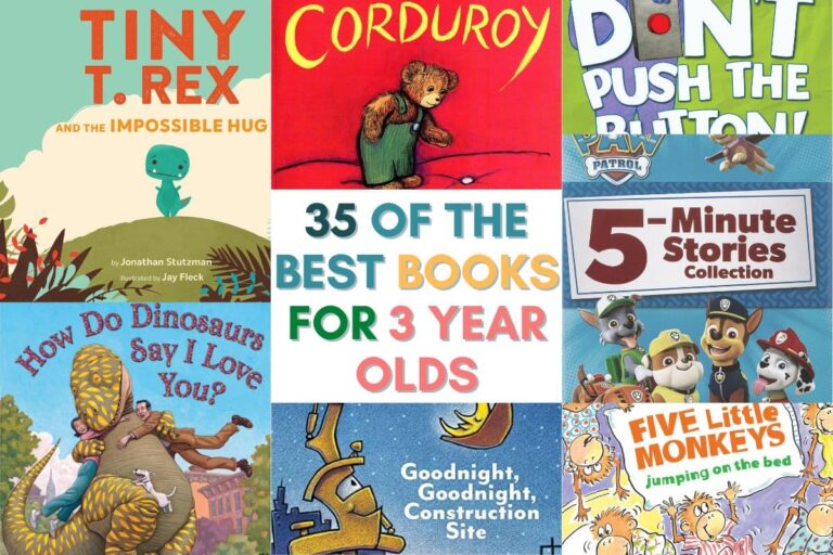 best 3 year old girl books