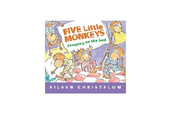 5 Little Monkeys: best interactive books for 3 year olds
