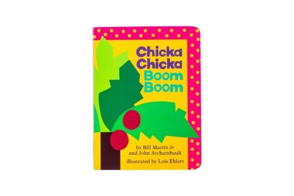 Chicka Chicka Boom Boom: interactive 3 year old books to read aloud; kids' books; hardcover