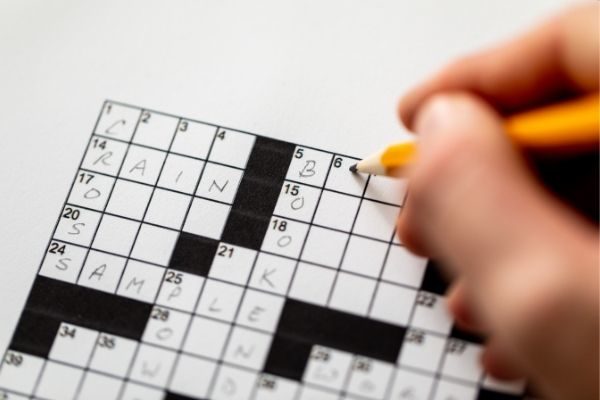 do a crossword: best morning habits and things to do for adults