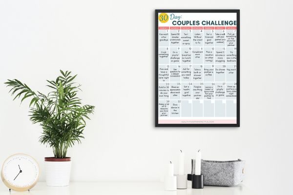 30 days of couples challenges free pdf printable calendar