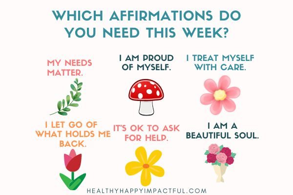 morning affirmations for women and moms examples