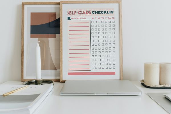 how to make a self-care routine with your weekly checklist for self care printable pdf
