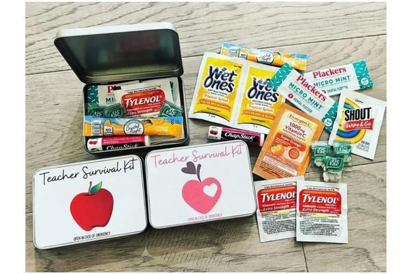 55 Fun Teacher Survival Kit Gift Ideas for 2023 (+ Free Printable)