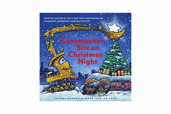 Construction Site on Christmas Night: classic Christmas story books for kids and toddlers