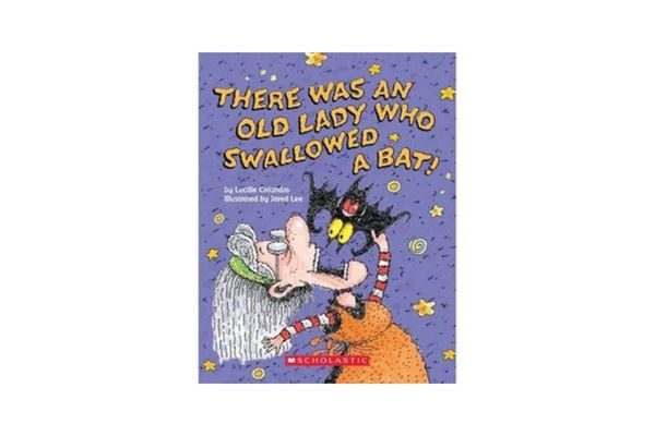 The Was an Old Lady Who Swallowed a Bat: Halloween Children's Books 2022