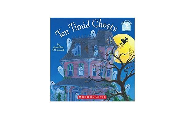 Ten Timid Ghosts: Best Halloween book for kids 