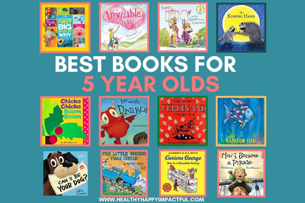 50 Best Books for 5 Year Olds To Read in 2024