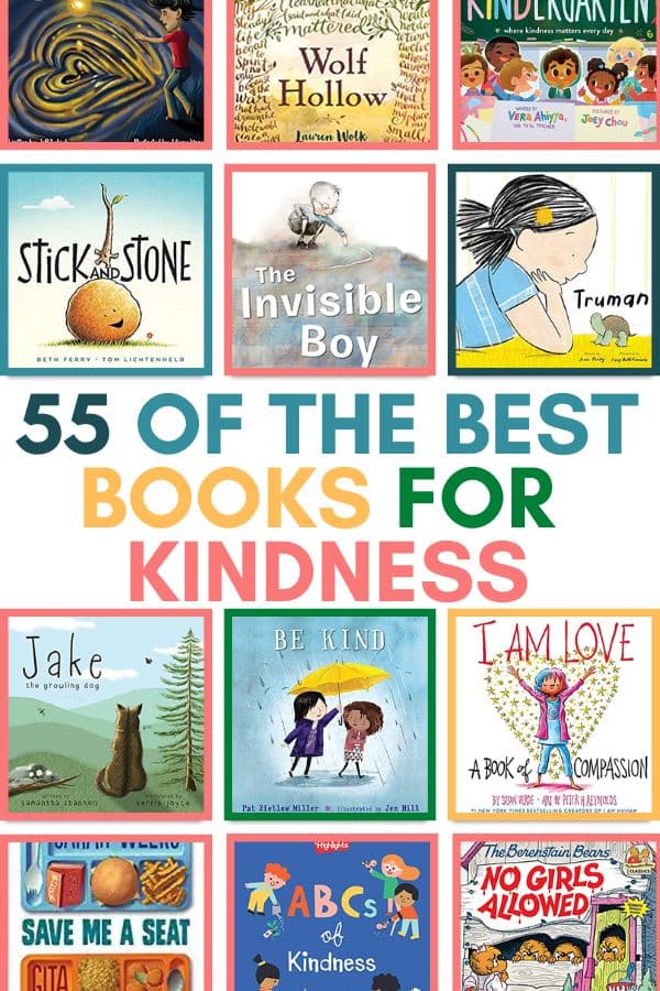 55 best children's books about kindness, empathy, and compassion pin