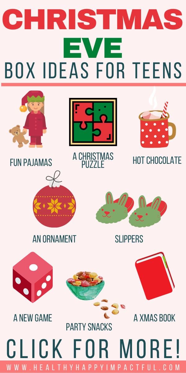 Best Christmas eve box ideas for teens