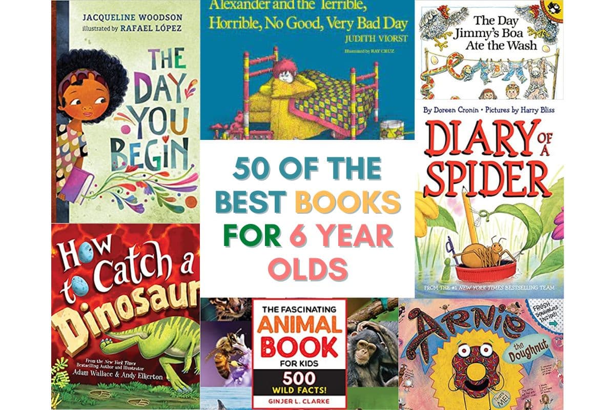 Best books for 6 year olds boys and girls love
