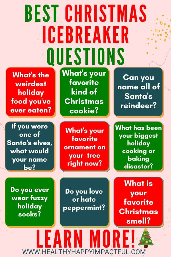 200 Fun & Unique Christmas Icebreaker Questions (2023)