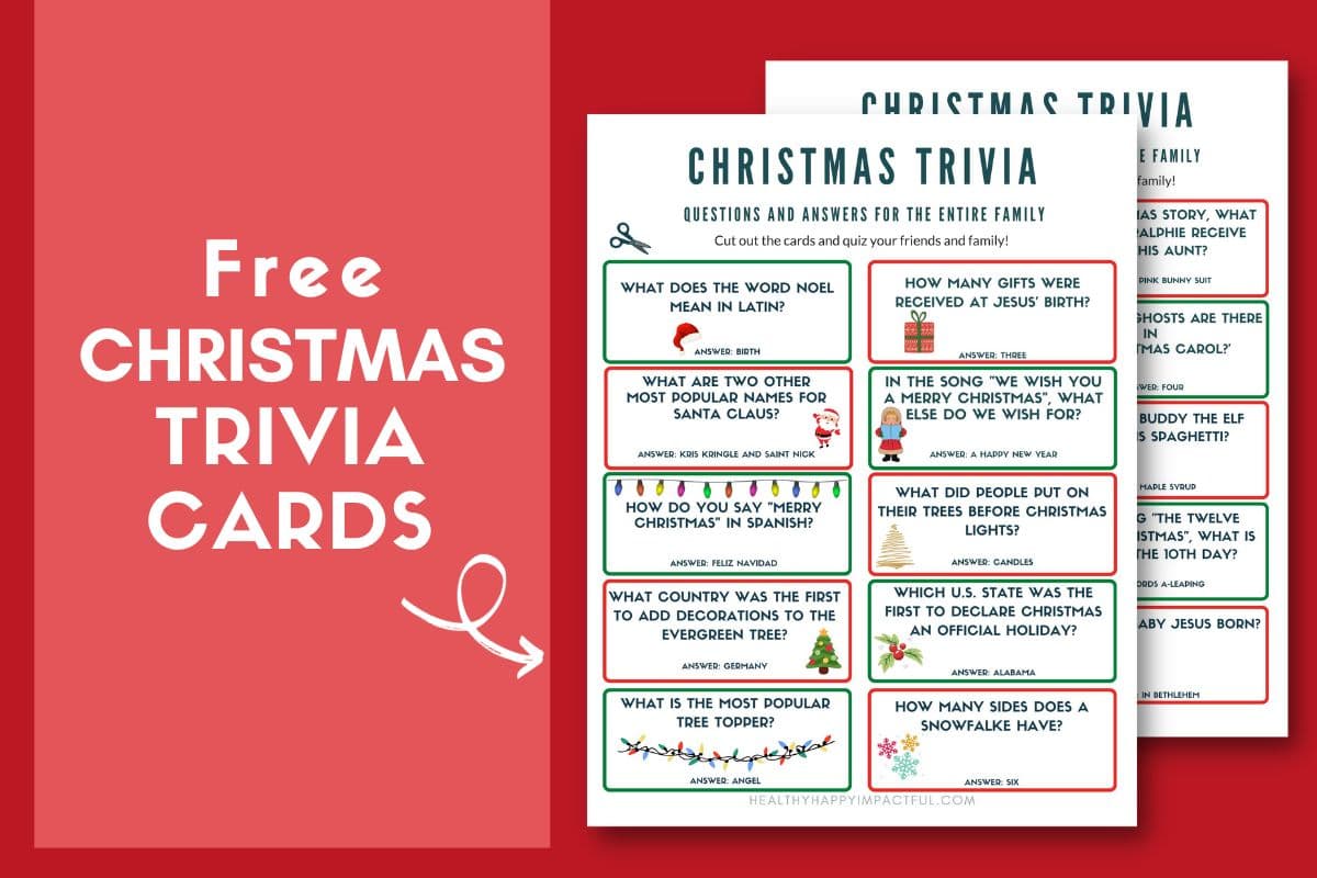 holiday questions and answers facts free printable pdf
