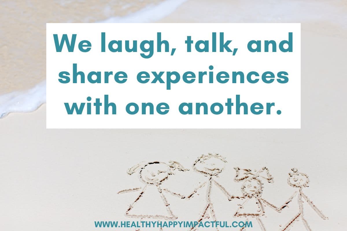 beach family; affirmations for children; love; positive; morning