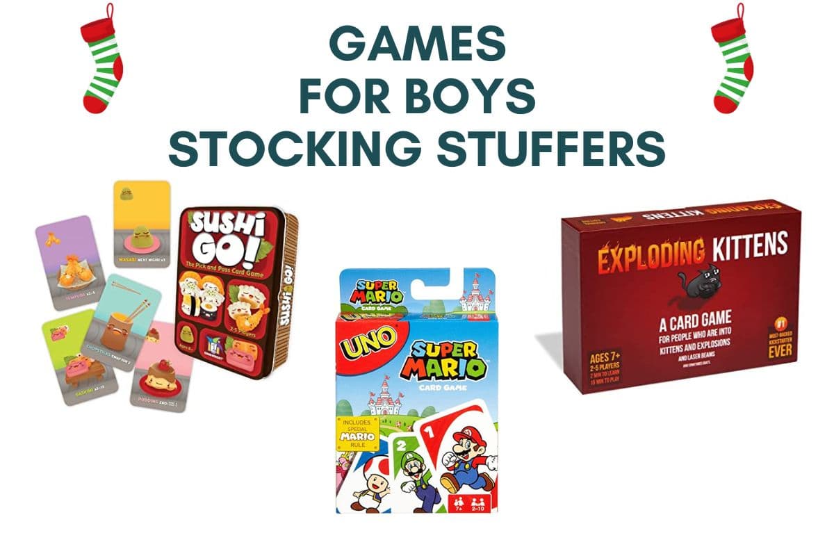 perfect games for stocking fillers this holiday season