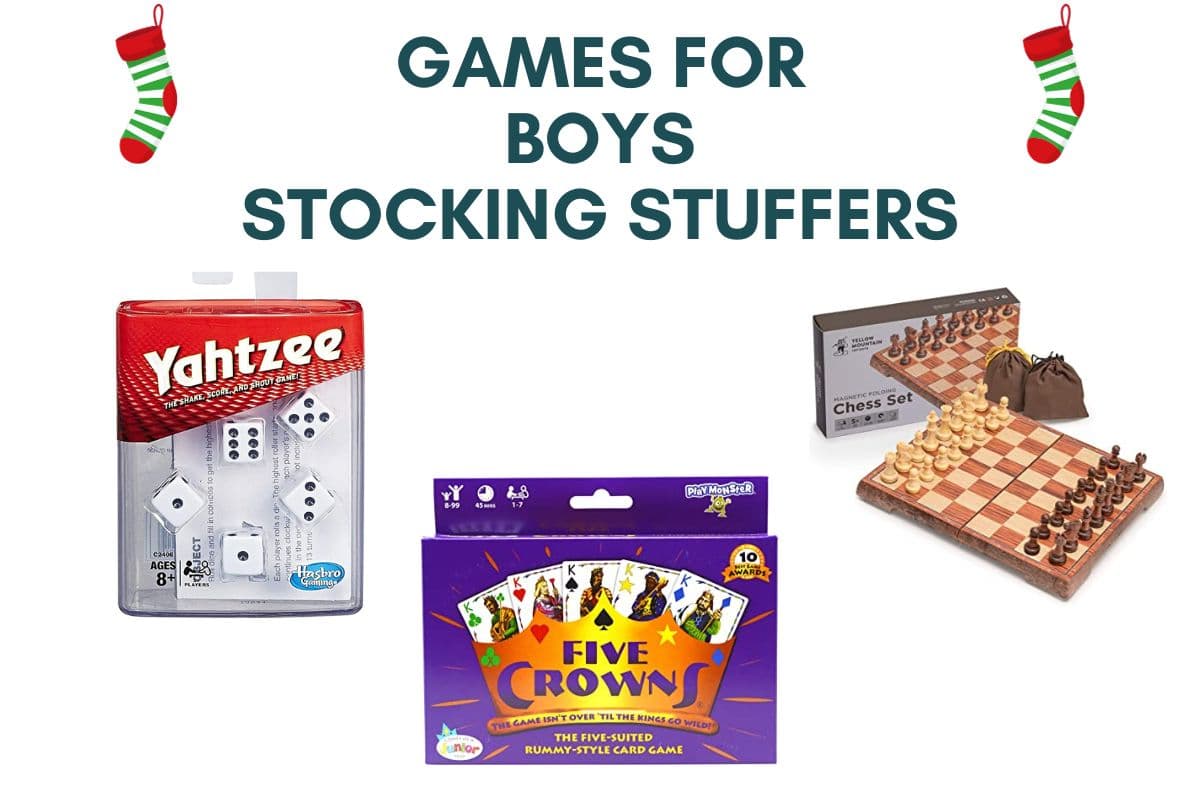 travel games, stocking filler ideas for boys, tweens, teens for Christmas