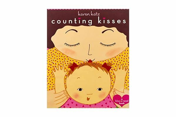 Counting Kisses: interactive board books for baby gifts at shower or baby reveal