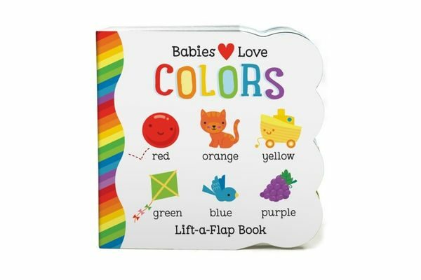 Babies Love Colors baby shower and sprinkle books, newborn gifts