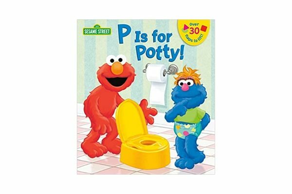 P is for Potty: Lift a flap board books for 1 year olds