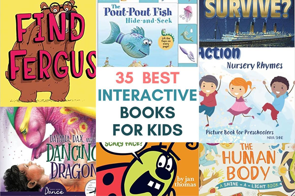 Best interactive books for kids this year