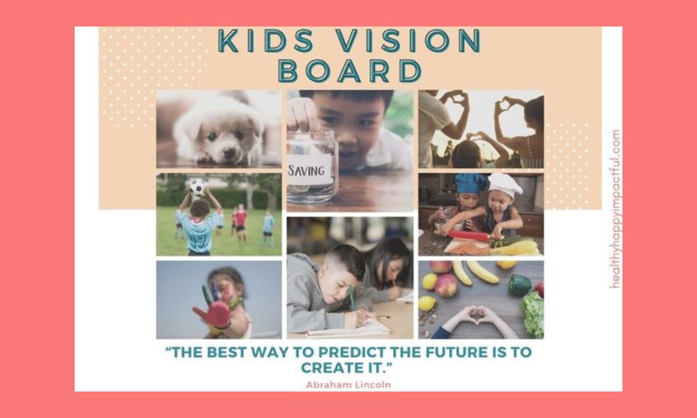 kids vision board ideas and examples